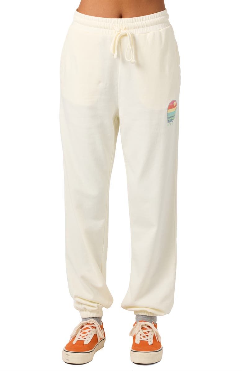 O'Neill Weekends Sweatpants, Main, color, Winter White
