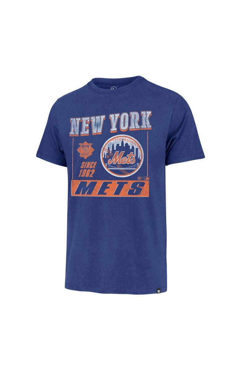 '47 Men's '47 Royal New York Mets Outlast Franklin T-Shirt, Alternate, color, 