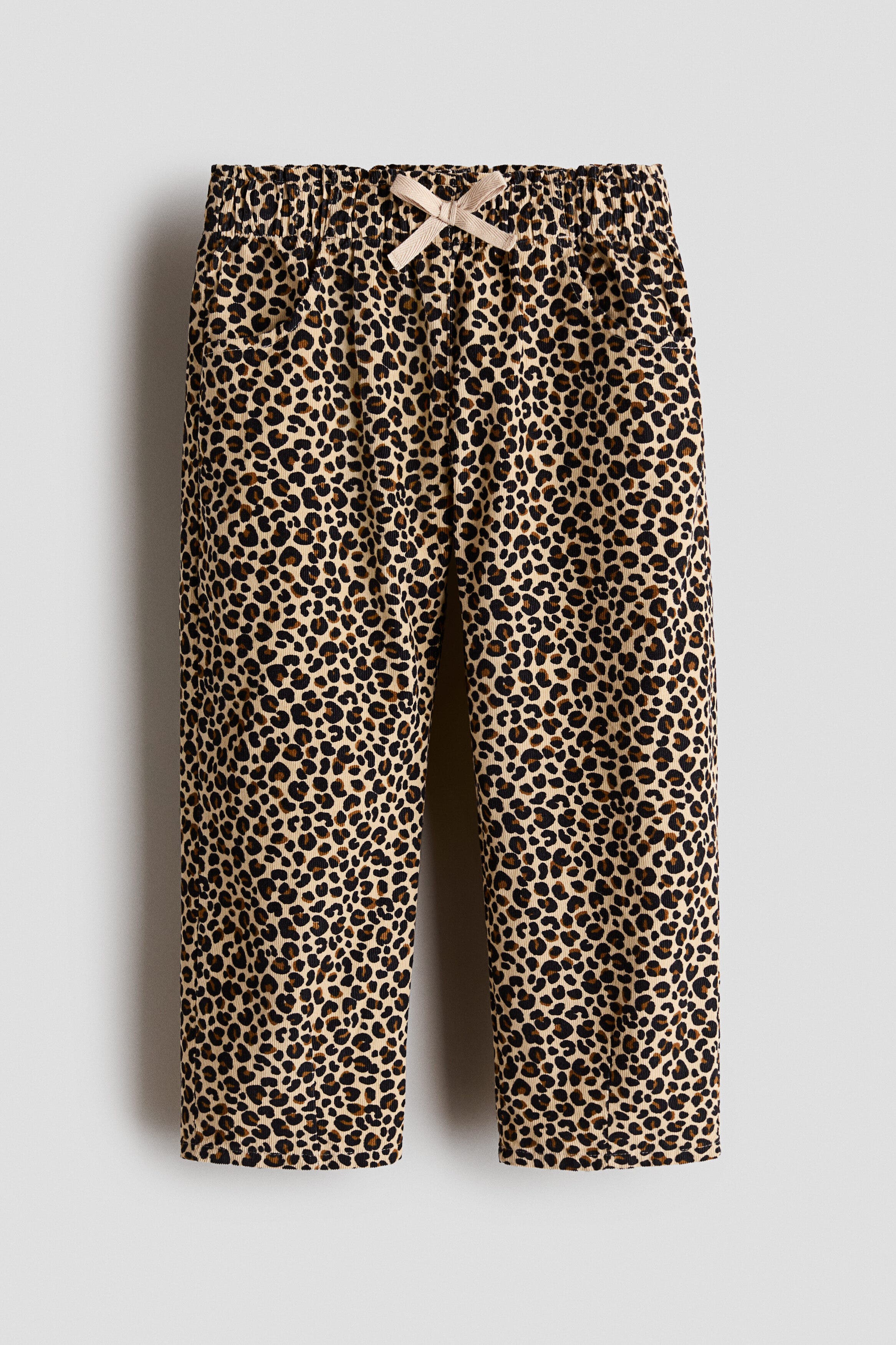 Light beige/leopard print