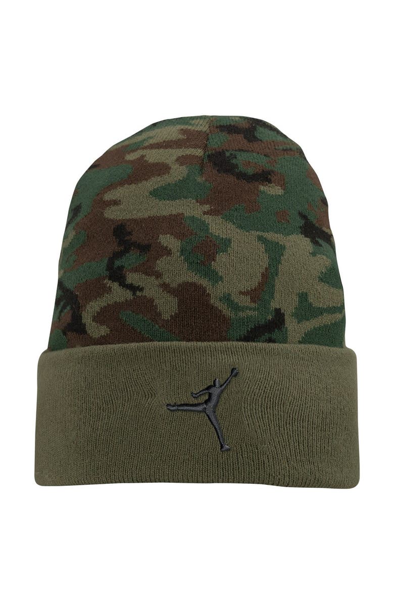 Nike Men's Nike Camo Florida Gators Military Pack Cuffed Knit Hat, Alternate, color, Camo