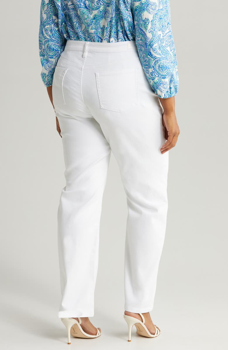 Jones New York Lexington Straight Leg Jeans, Alternate, color, Soft White