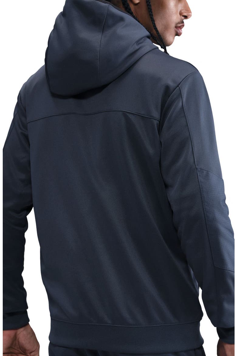 Air Max Full Zip Hoodie, Alternate, color, THUNDER BLUE/ BLACK
