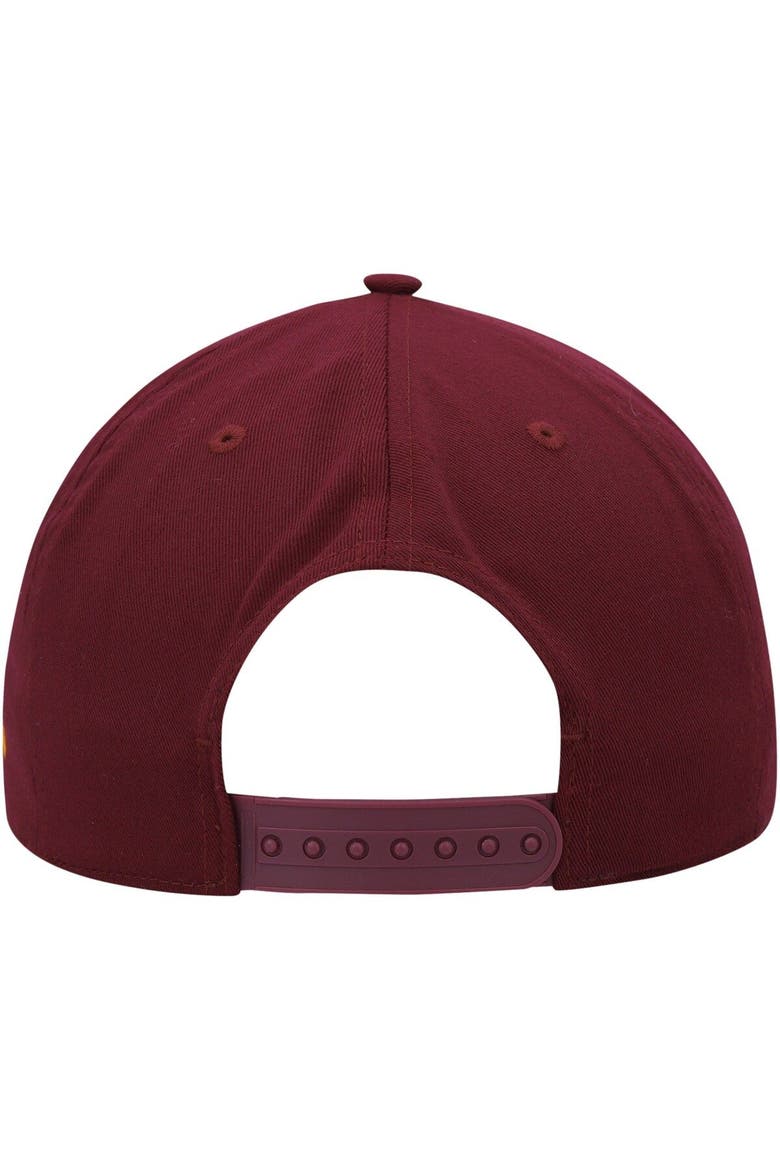 Men's adidas  Maroon Arizona State Sun Devils Established Snapback Hat, Alternate, color, Maroon