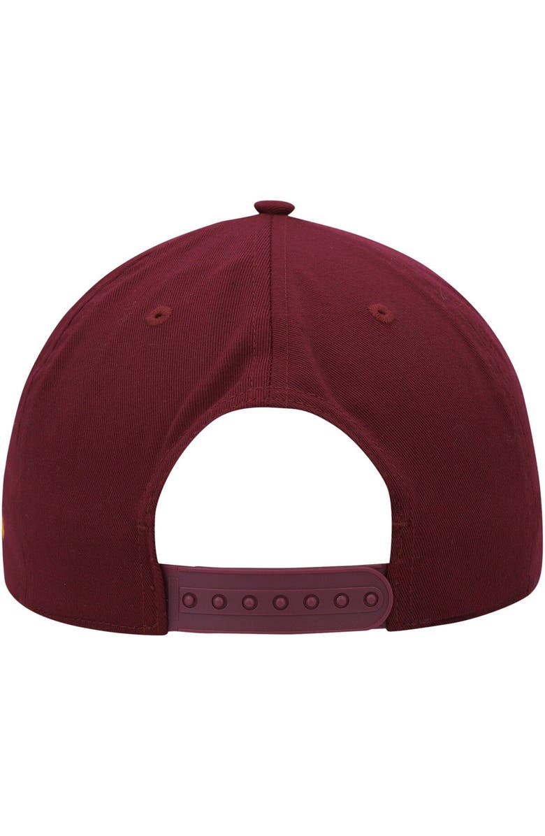 adidas Men's adidas Maroon Arizona State Sun Devils Established Snapback Hat, Alternate, color, Maroon