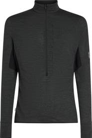 Icebreaker Lyocell & Merino 200 Realfleece Descender Quarter Zip Pullover