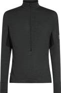 Icebreaker Tencel & Merino 200 Realfleece Descender Quarter Zip Pullover