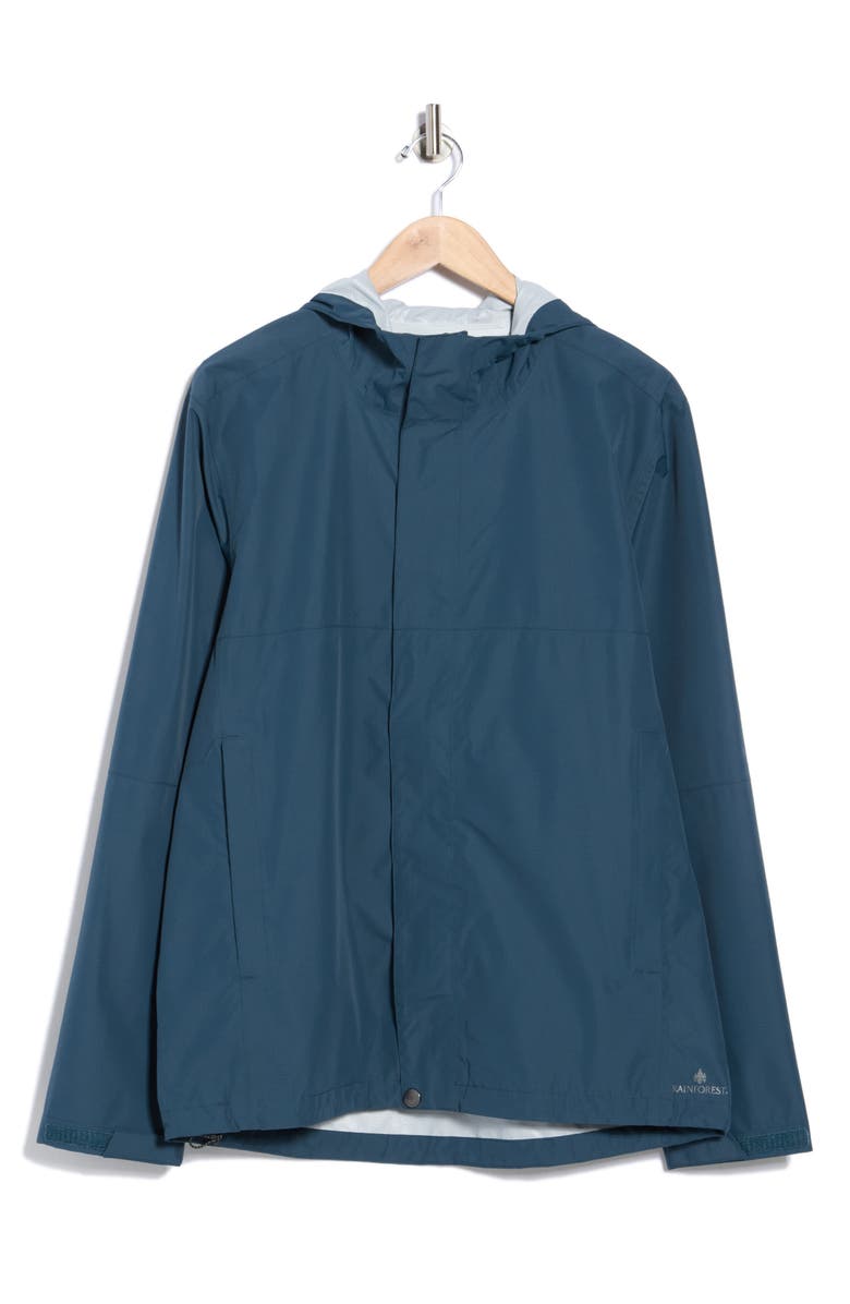 Rainforest Seam Sealed Waterproof Windbreaker Jacket, Alternate, color, Orion Blue