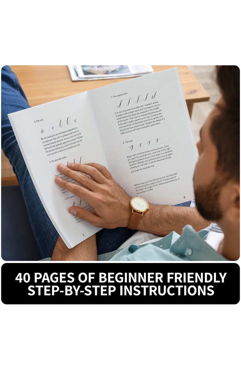 Sketch Plus SpiceBox Sketch Plus Cards & Calligraphy Kit, Alternate, color,