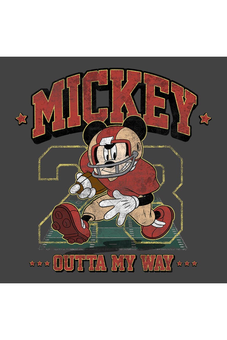 Boy's Mickey & Friends Outta My Way  Graphic T-Shirt, Alternate, color, Charcoal