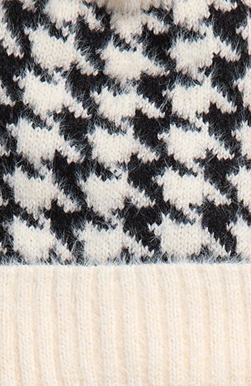 Tasha Pompom Beanie & Scarf Set In Multi