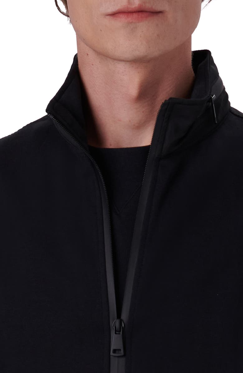 Bugatchi Cotton Blend Zip-Up Knit Jacket, Alternate, color, 