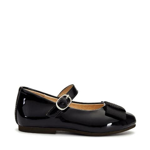 Ellen Patent Leather Bow Flats