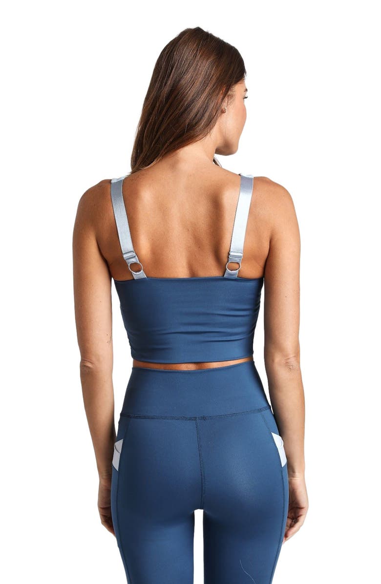 Losano Showstopper Sculpted Bra, Alternate, color, Midnight/Seamist