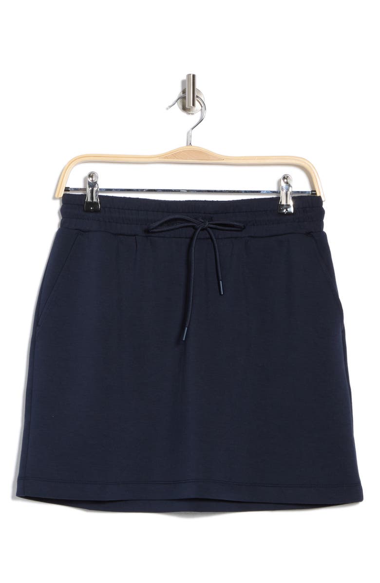 Z by Zella Whisper Knit Pocket Skirt, Alternate, color, Navy Sapphire