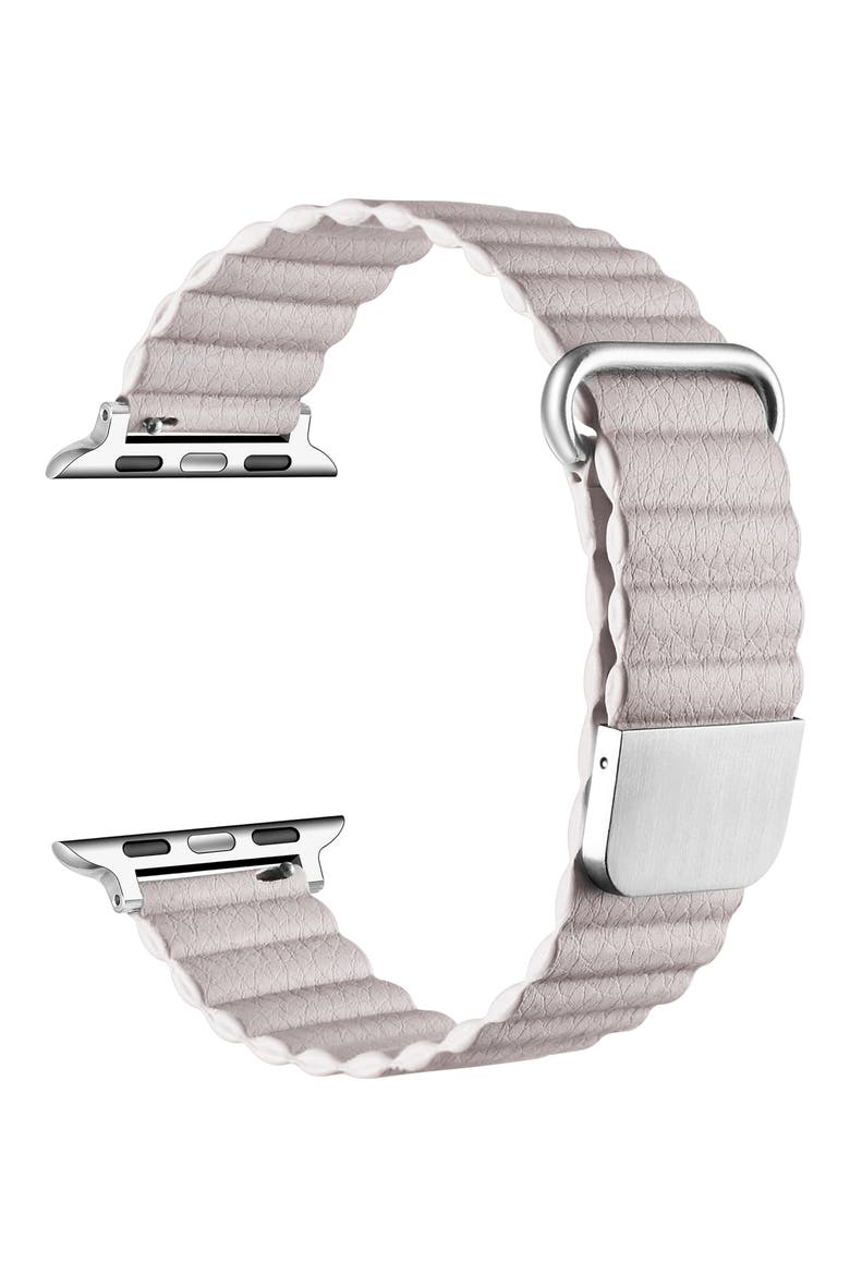 Dakota Faux Leather Apple Watch® Watchband, Alternate, color, LILAC