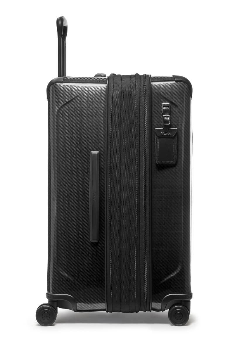 Tegra-Lite® Medium Expandable Checked Luggage, Alternate, color, BLACK/ GRAPHITE