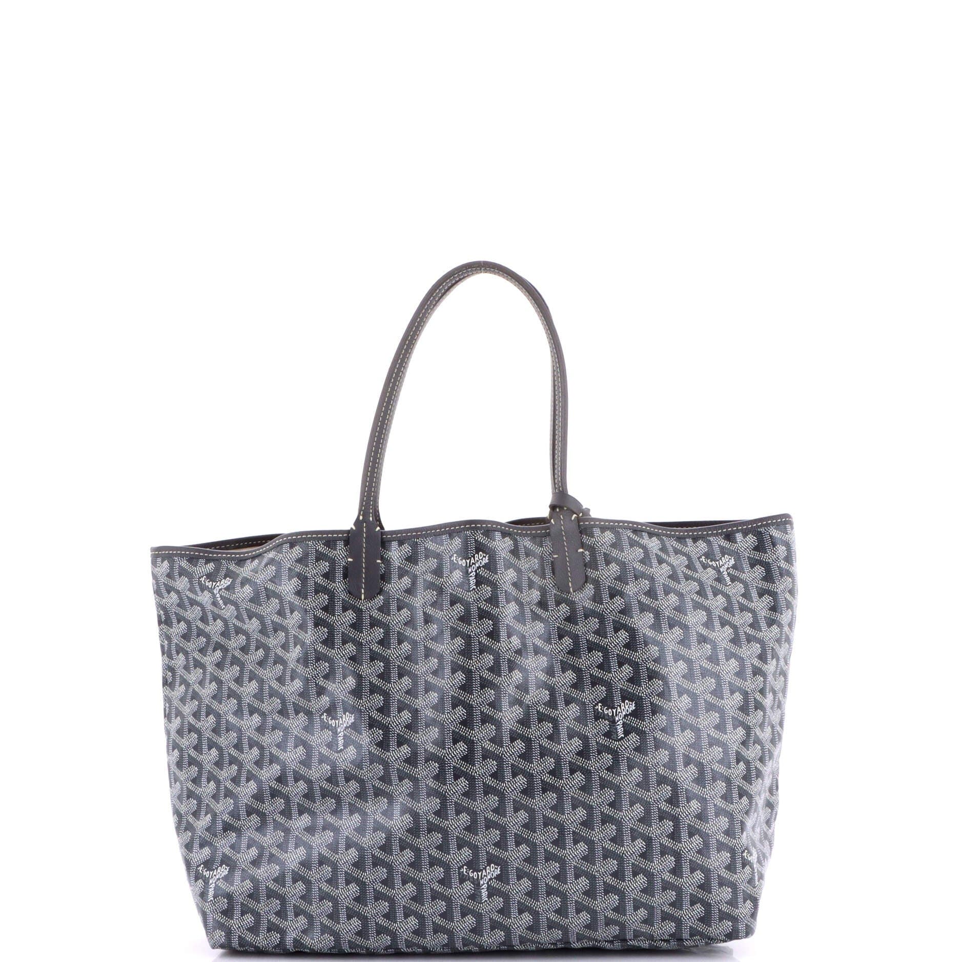 Pre-Owned Goyard Saint Louis Tote Coated Canvas PM, Alternate, color, Gray