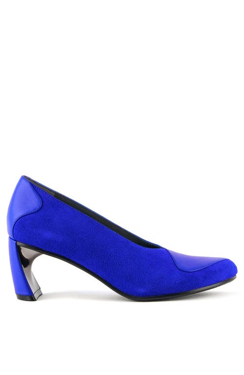 United Nude Zuma Dana Mid Pumps In Blue