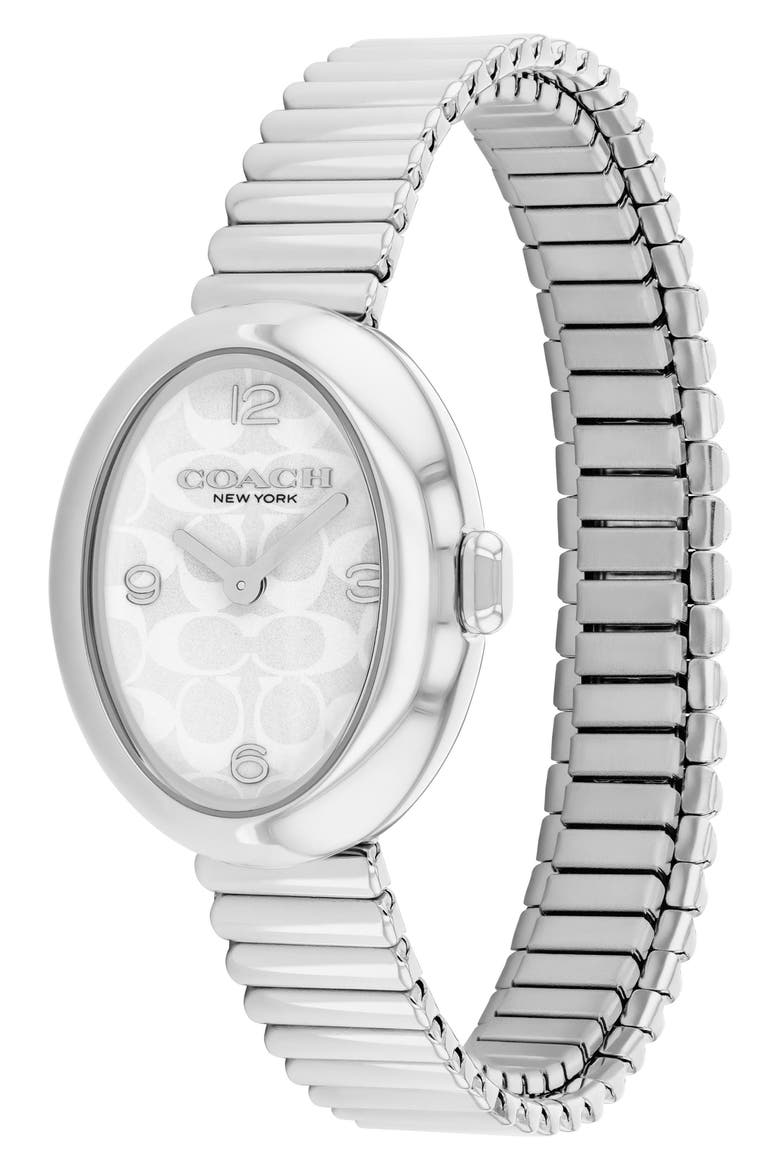 Sammy Bracelet Watch, 22.5mm, Alternate, color, SILVER WHITE