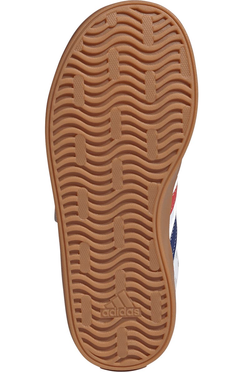 adidas Kids' VL Court 3.0 Sneaker, Alternate, color, White/ Pure Ruby/ Ink