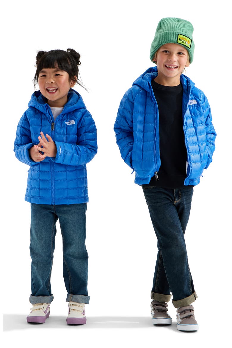 Kids' Thermoball Hooded Jacket, Alternate, color, ACTIVE BLUE