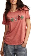 Lucky Brand Grateful Dead Holiday Bears Graphic T-Shirt