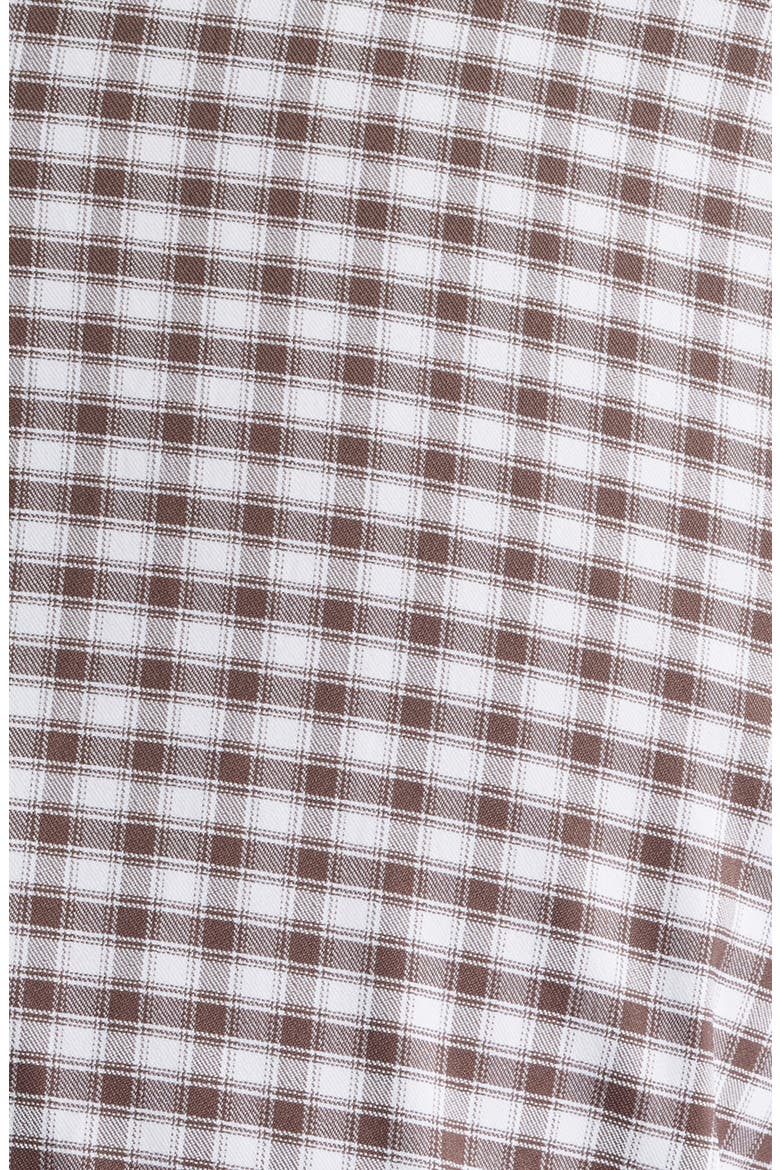 Fairbanks Ombré Check Performance Twill Button-Up Shirt, Alternate, color, FRENCH PRESS