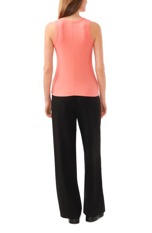 Halogen ® Fitted Ribbed Tank Top