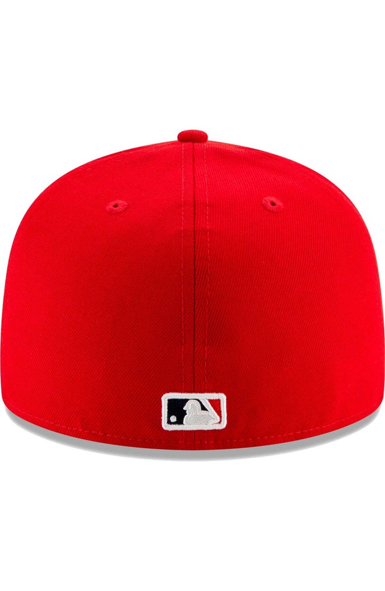 New Era Men's New Era Red St. Louis Cardinals On-Field 2023 World Tour London Series 59FIFTY Fitted Hat, Alternate, color, Red