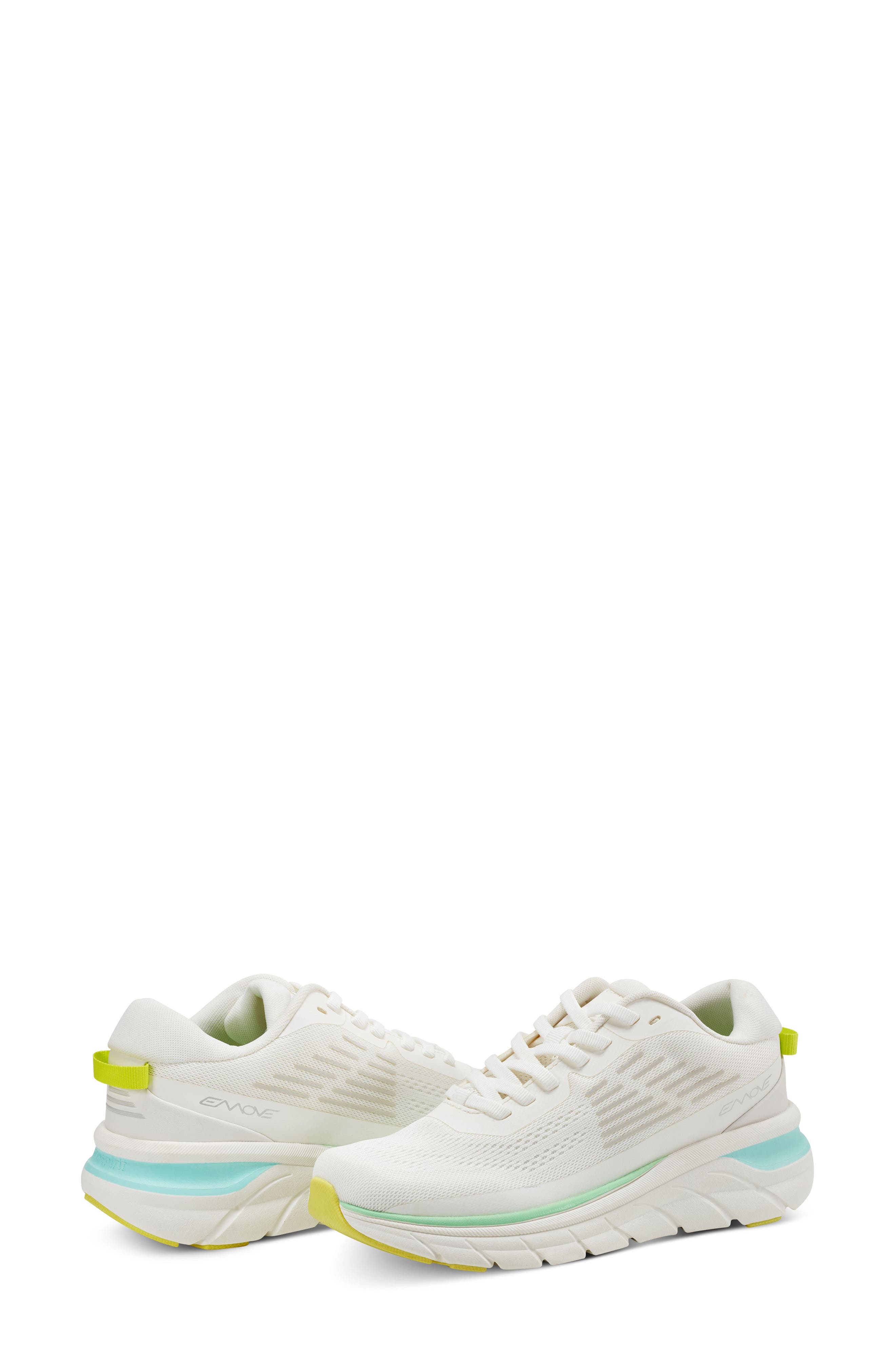 Easy Spirit x Denise Austin Mel Sneaker, Alternate, color, White