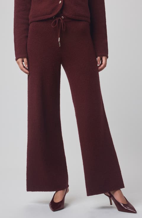 x @cellajaneblog Bouclé Sweat Pants