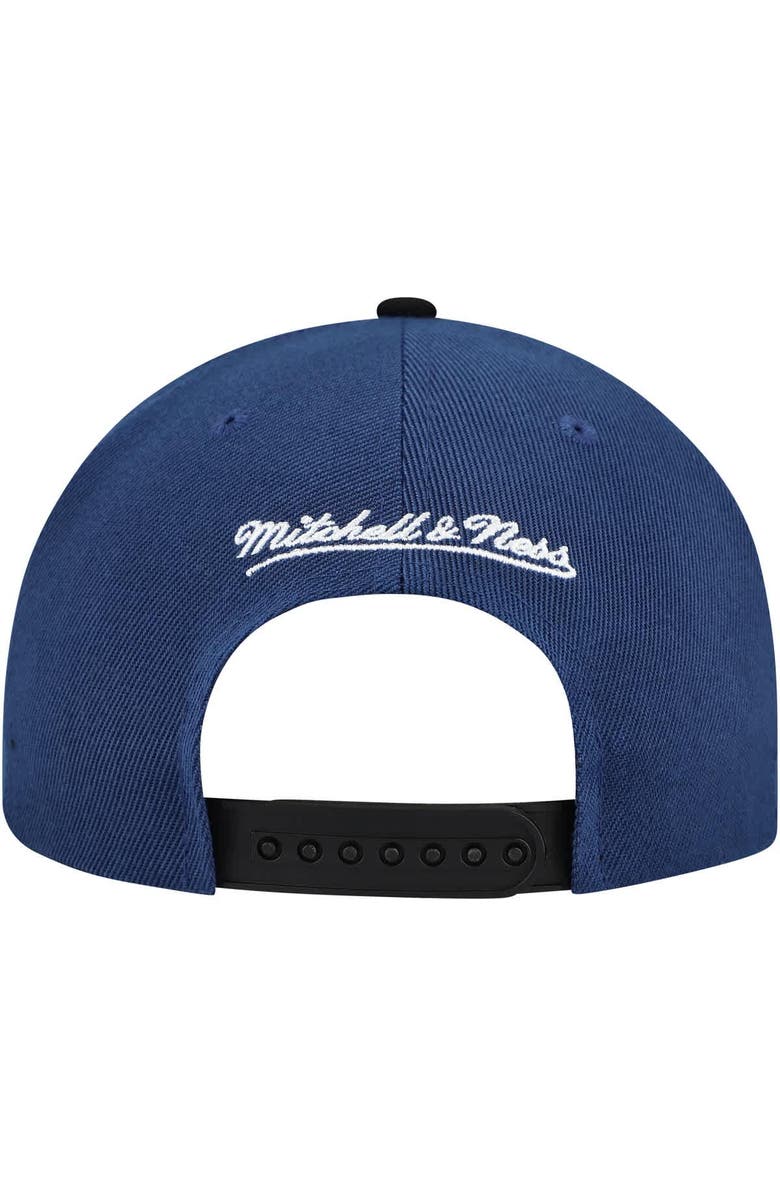 Mitchell & Ness Men's Mitchell & Ness Blue/Black Toronto Maple Leafs Underarch Two-Tone Pro Crown Snapback Hat, Alternate, color, Blue