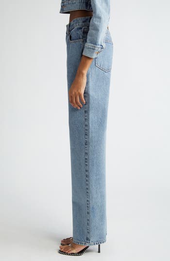 Embellished Relaxed Straight Leg Jeans