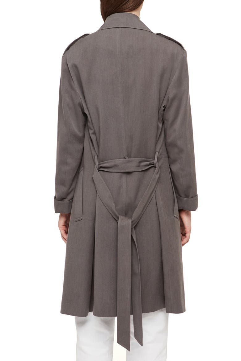 Bexley Trench Coat, Alternate, color, SLATE BLUE