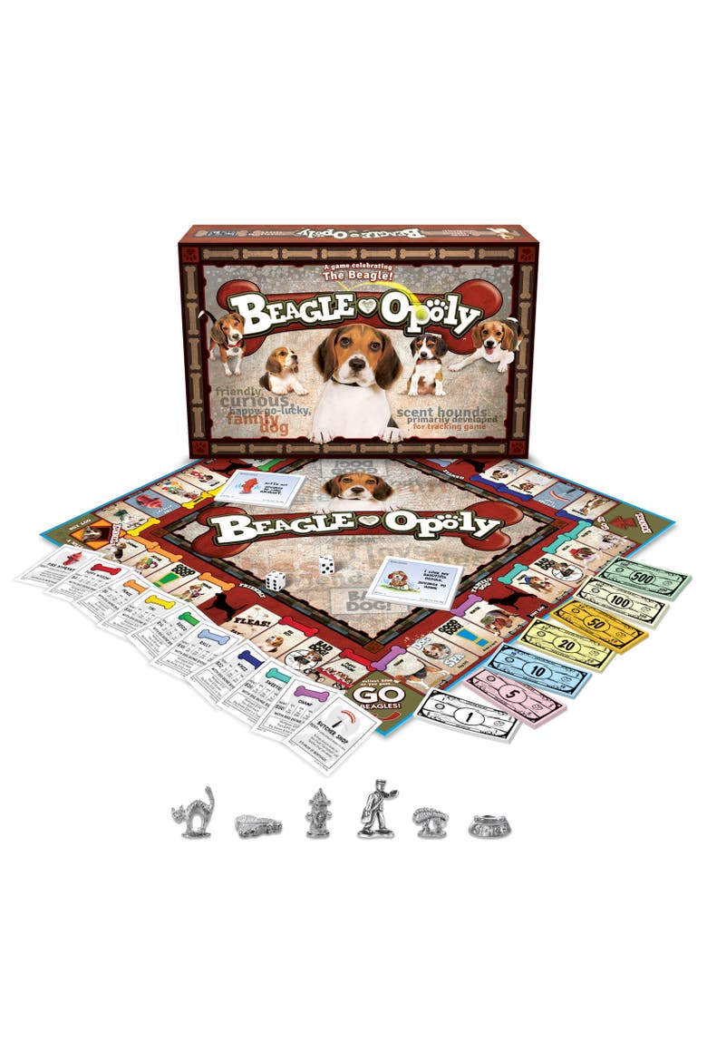 Beagleopoly Monopoly Board Game, Main, color, Multicolored