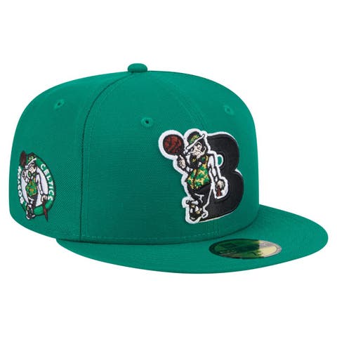 Men's New Era  Kelly Green Boston Celtics Deceptor 59FIFTY Fitted Hat