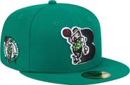 New Era Men's New Era Kelly Green Boston Celtics Deceptor 59FIFTY Fitted Hat