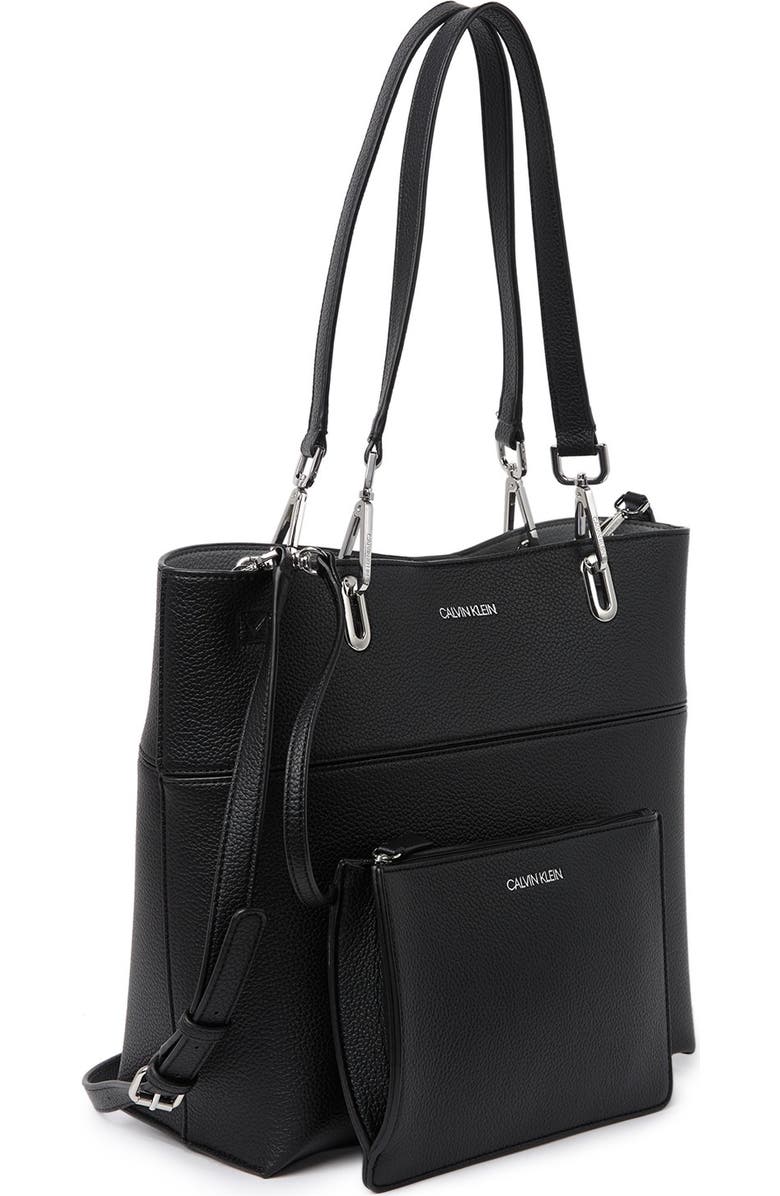 Calvin Klein Novelty Jet Link Tote Bag, Alternate, color,