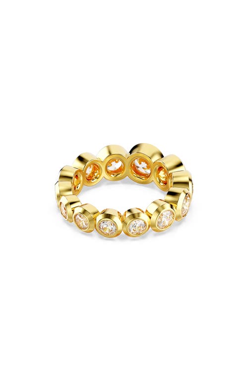 Swarovski Imber Crystal Graduated Bezel Ring In White/gold