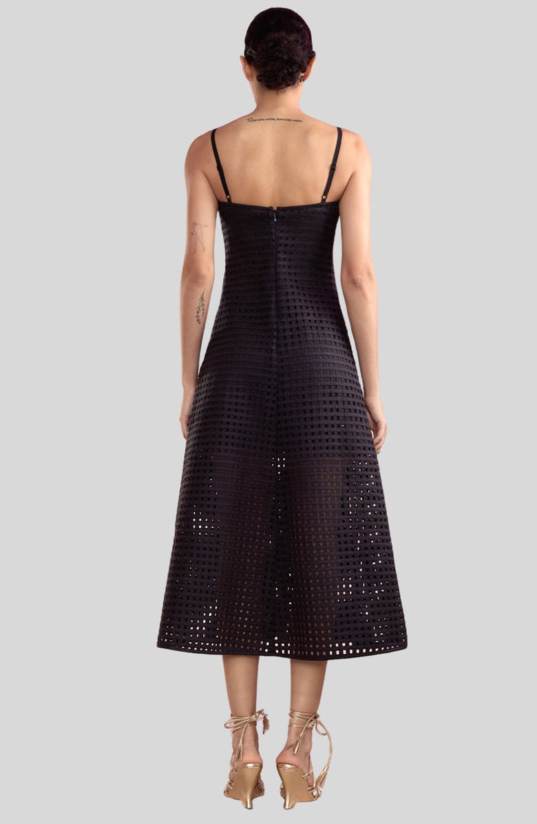 Cynthia Rowley Birdcage Midi Dress, Alternate, color, 