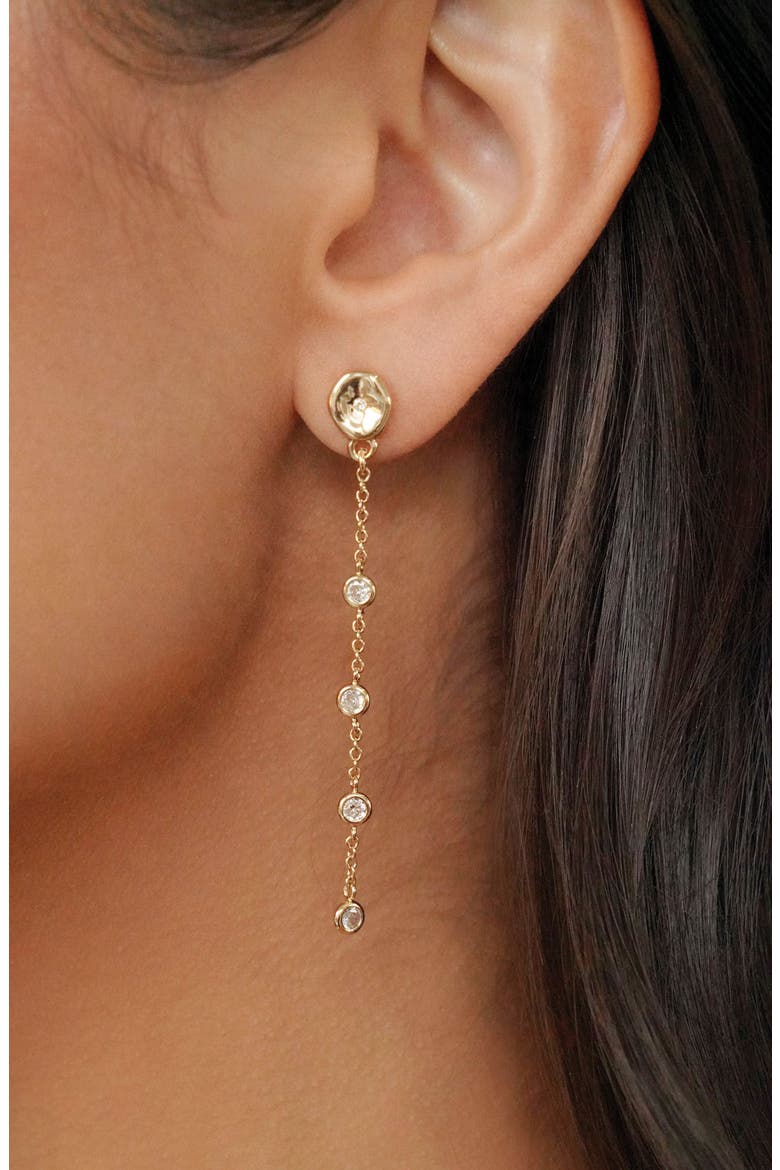 Dainty Dream Drop Earrings, Alternate, color, GOLD
