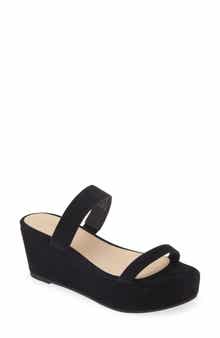 Stuart Weitzman Boardwalk Flat Wedge Slide Sandal