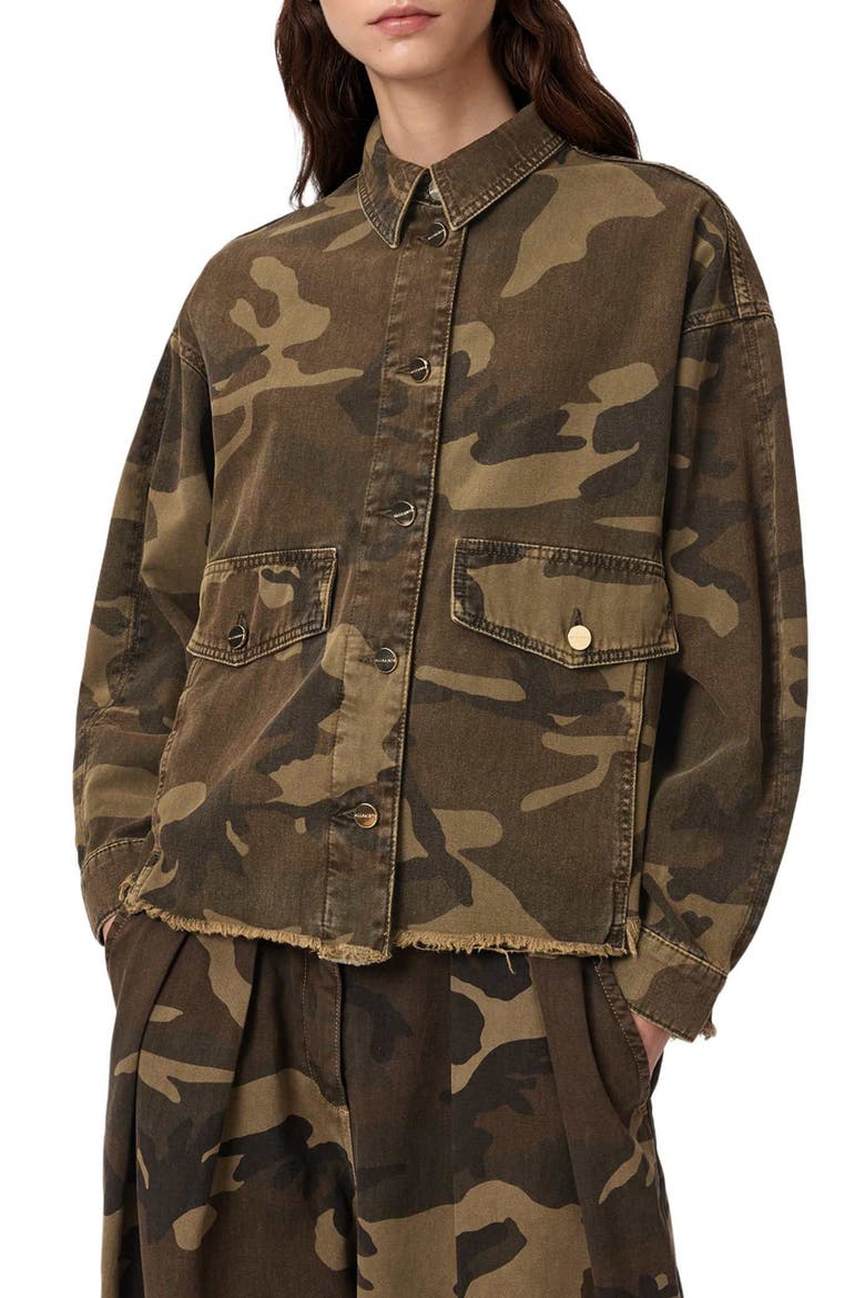 Hettie Camo Shacket, Main, color, CAMO GREEN