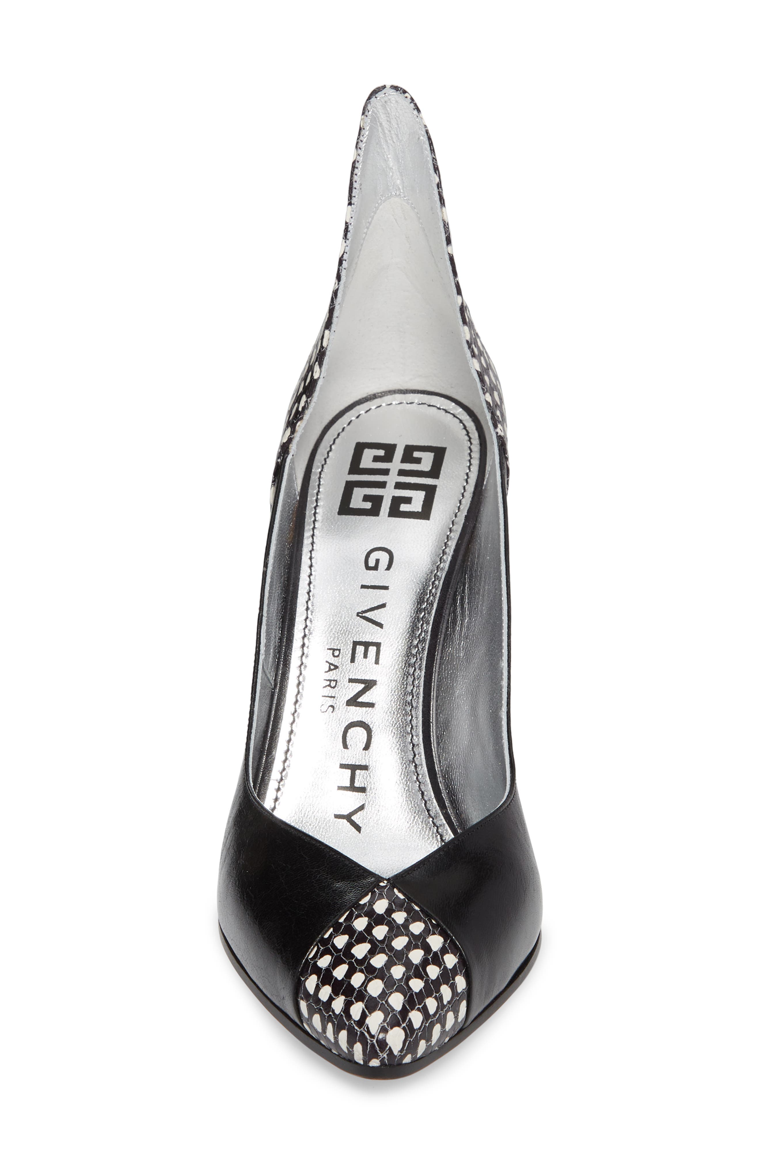 Givenchy Kangaroo Leather Pointy Toe Pump, Alternate, color, 