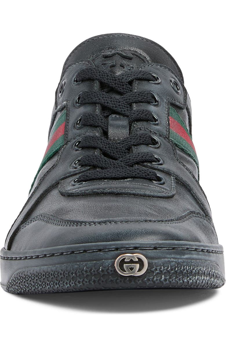 Gucci Coda Low Top Sneaker, Alternate, color, Black