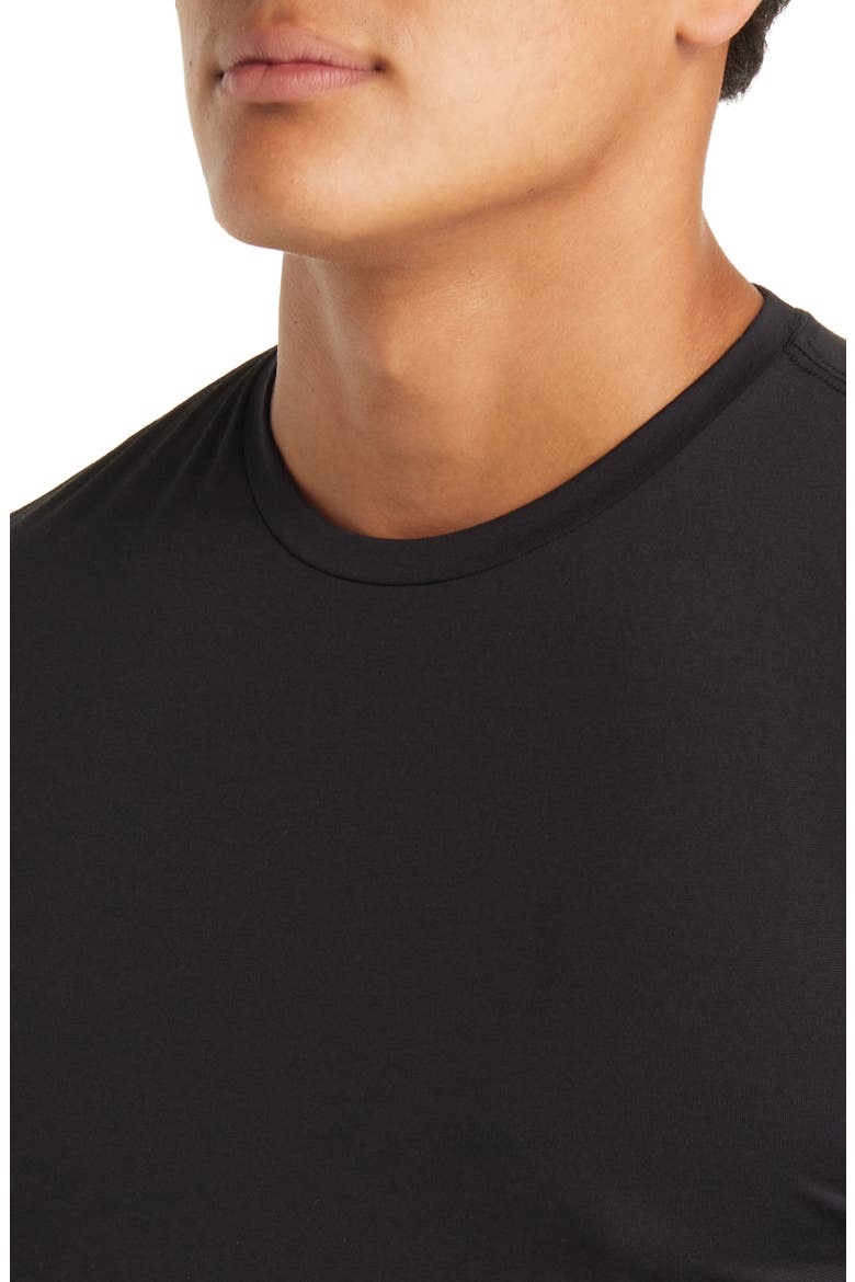The Crew Long Sleeve T-Shirt, Alternate, color, BLACK