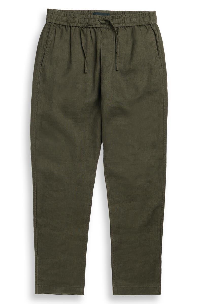 Rodd & Gunn Linen Resort Pants, Alternate, color, Dark Olive