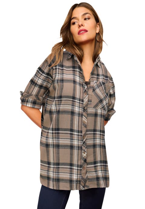 Plaid Flannel Tunic