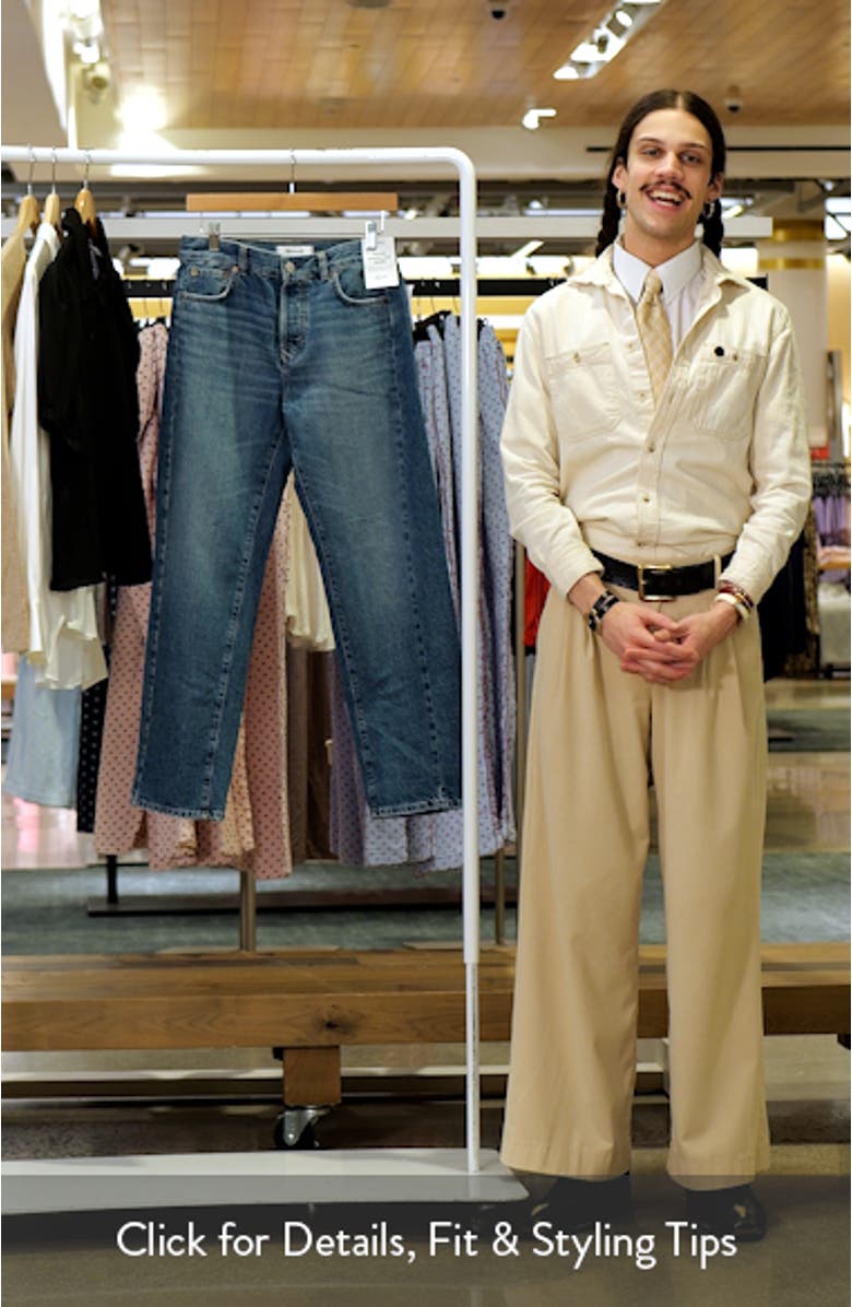 Pieced Barrel Leg Jeans, sales video thumbnail