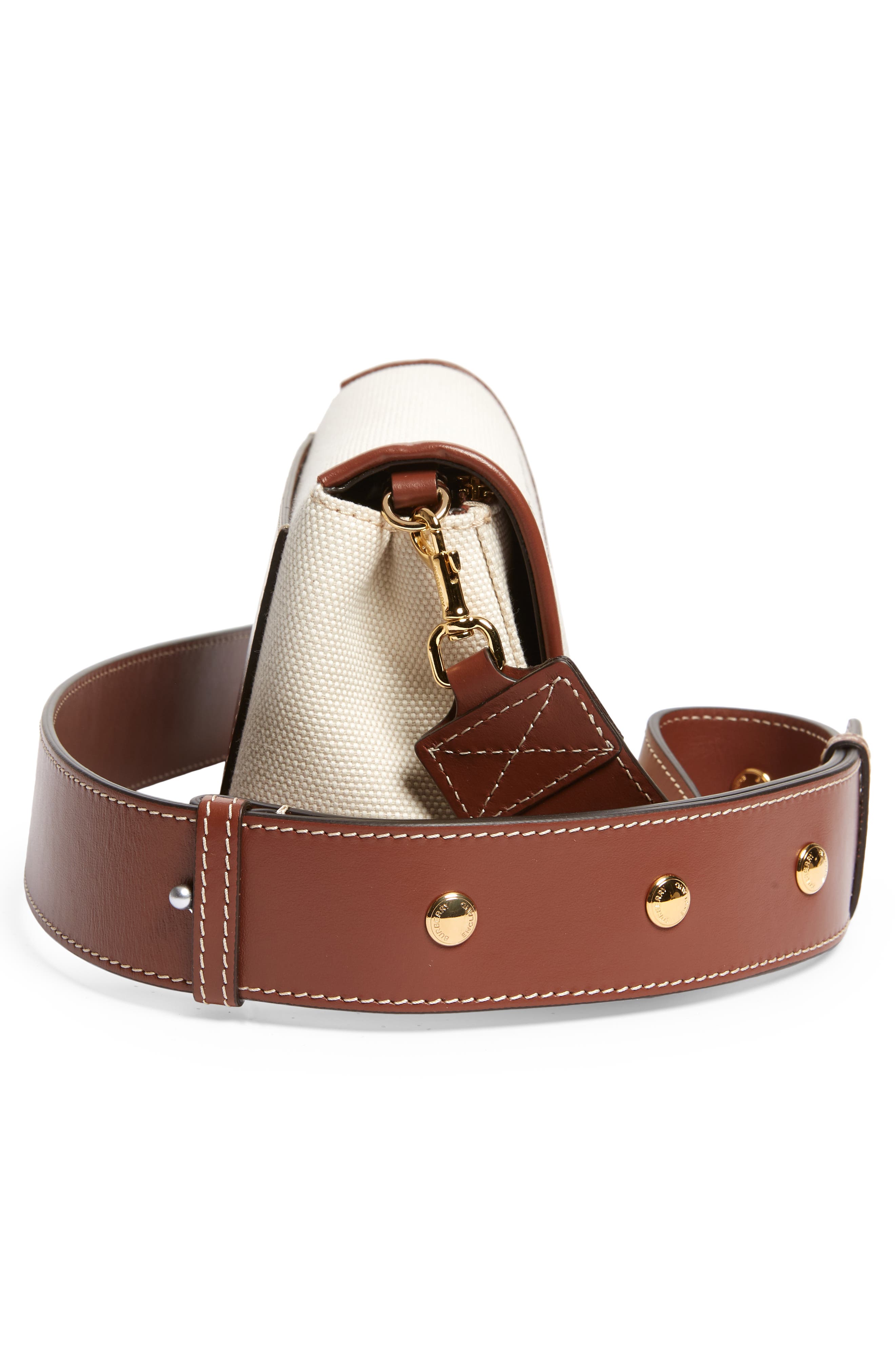 Burberry Hackberry Horseferry Print Canvas Crossbody Bag, Alternate, color, 